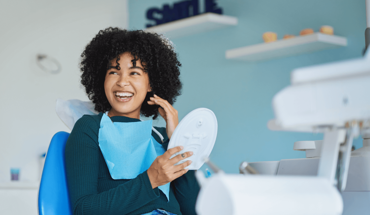 Image of Woman smiling